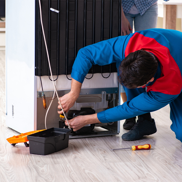 how much do you charge for refrigerator repair services in Cabazon California